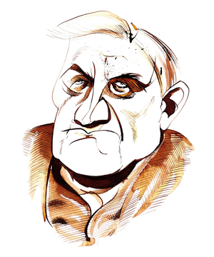 Ralph Vaughan Williams - caricature