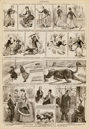 Page from Scraps, Vol IV, No 139 (engraving)