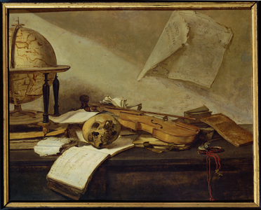 Memento Mori, 17th century (oil on panel)