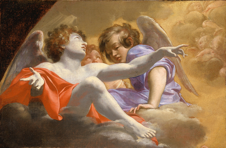 Model for Altarpiece in St. Peter's, 1625 (oil on canvas)
