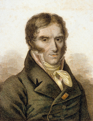 Portrait of Baron Georges Cuvier (engraving)