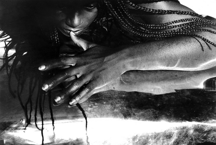 Waterfalls, 1996 (b/w photo)