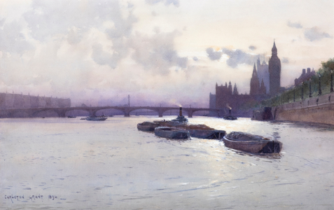 Westminster, 1894 (watercolour and bodycolour)