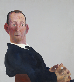 Con in the Gallery, 1973 (painting)