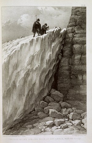 Ice and rock