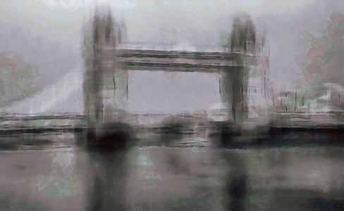 Bridge, 2019 (mixed media)
