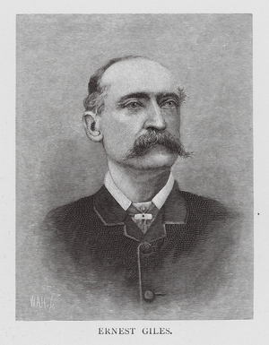Ernest Giles (engraving)