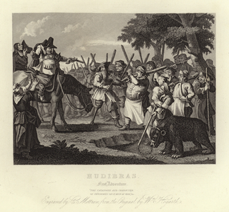 Hudibras by Samuel Butler (engraving)