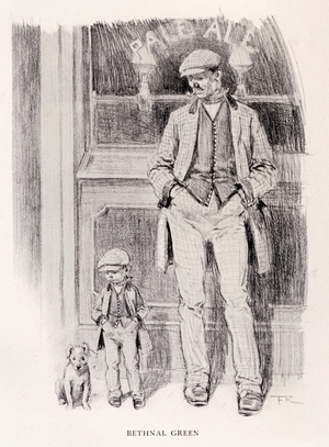 'Bethnal Green' from 'The Sketch' 1906 series 'Sunday Clothes by District'