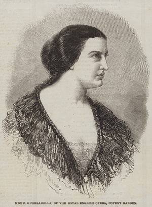 Madame Guerrabella, of the Royal English Opera, Covent Garden (engraving)