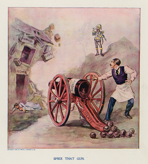 Spike That Gun! (colour litho)