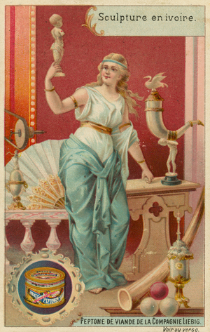 Ivory Sculpture (chromolitho)