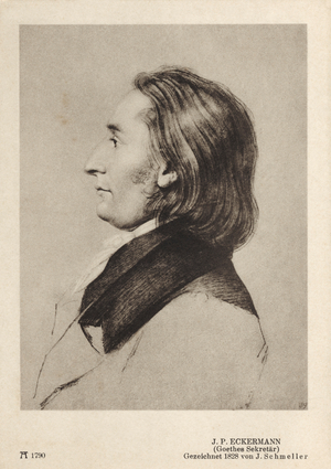 Johann Peter Eckermann -