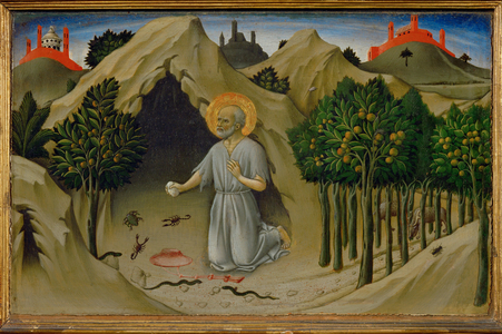 Saint Jerome penitent …