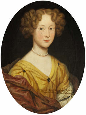 Barbara Talbot, Viscountess Longueville (c.1670-1763) as a girl