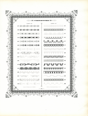 Ornamental Borders and Vignettes, Corps 20 (print)