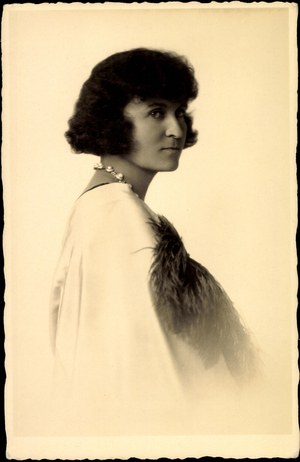 Ak Princess Elisabeth Helene von Thurn and Taxis (b/w photo)