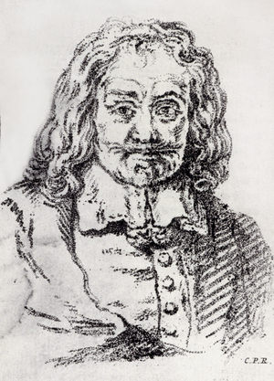 Thomas Hobbes, 17th century (drawing)