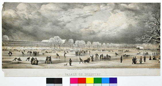 Palace of Industry, 1851 (tinted litho on paper)