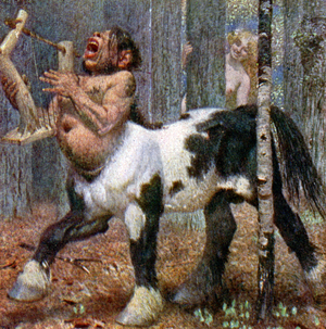 A centaur, c.1900 (illustration)