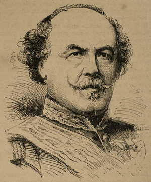 Francois Certain-Canrobert (1809-1895). Engraving.