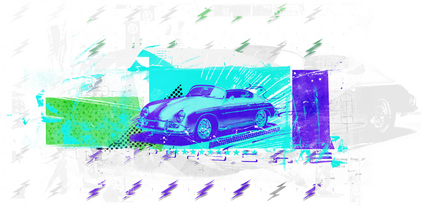 Vintage Futurism, 2015 (Collage on canvas)