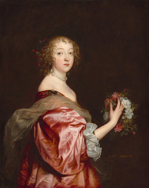 Catherine Howard, Lady d'Aubigny, c.1638 (oil on canvas)