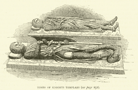 Tombs of Knights Templars (engraving)