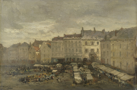 The Grote Zavel, 1875 (oil on canvas)