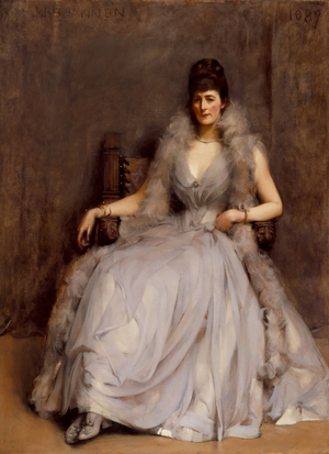 Portrait of Cecilia Tower, 1889 (oil on canvas)