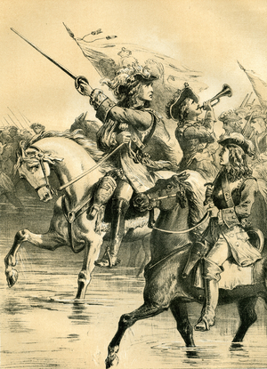 William III at the Battle of the Boyne