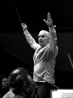 Vaclav Neumann, conductor, 1960 (photo)