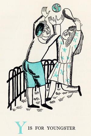 Y is for youngster, 1924 (print)