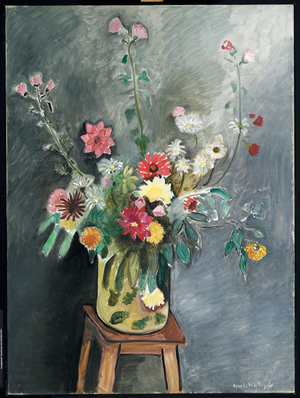Bouquet, 1916-17 (oil on canvas)