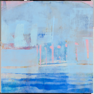 Moorings,2018 (oil on panel)