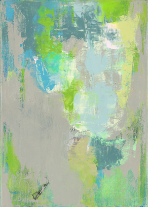 Abstract composition VIII, 2023 (oil on linen canvas)