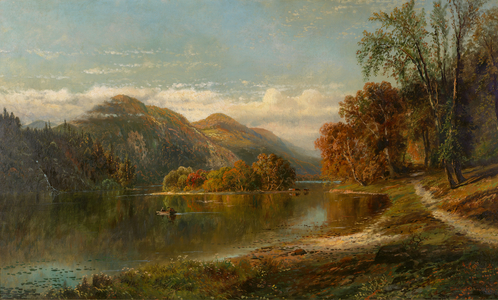 Blue Juniata, 1875 (oil on canvas)