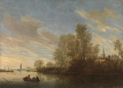 River View near Deventer, 1645 (oil on canvas)