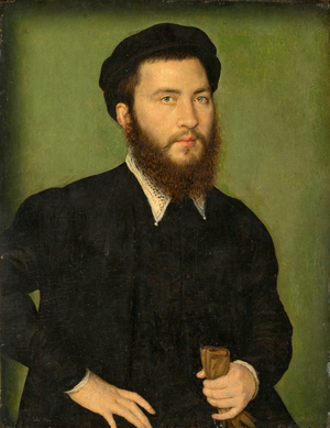 Portrait of a Man, 1550-60 (oil on panel)