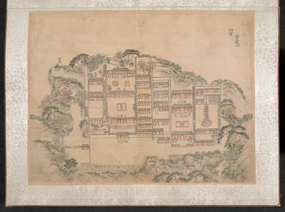 View of an imperial resting place along the Grand Canal, c. 1770'.
