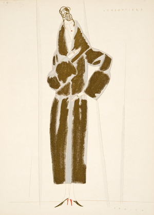 Condottiere, from 'La Dernière Lettre Persane', published Paris, c.1925 (colour woodblock)