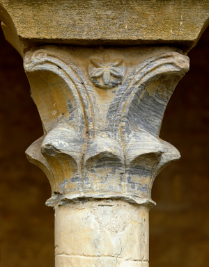 Medieval art : Capitals - Monastery mozarabic, San Miguel de Escalada, Spain