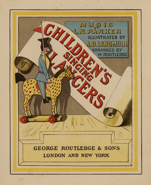 Children's Singing Lancers (colour litho)