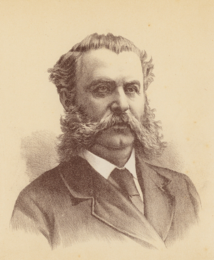 Captain Frederic Henry Trouton (colour litho)
