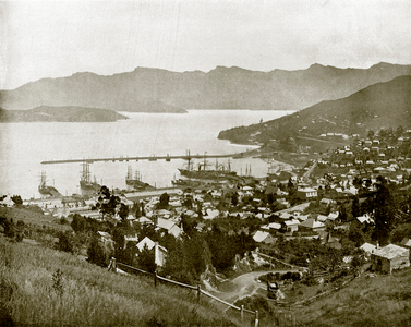 Lyttelton (b/w photo)