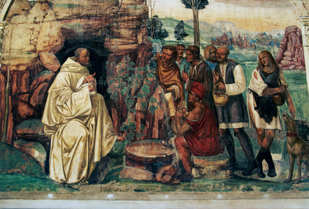 Vita of Saint Benedict da Nurcia, 1497-1508 (fresco)