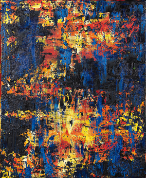 Resilience 1, 2019 (mixed technics on canvas)