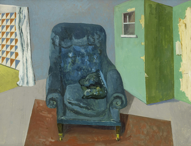 The Blue Chair, 2009 (oil on canvas)