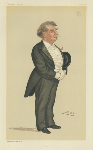 Charles Towry-Law, The Lord Ellenborough (colour litho)