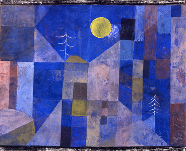Moonshine, 1919 (gouache & w/c on linen)